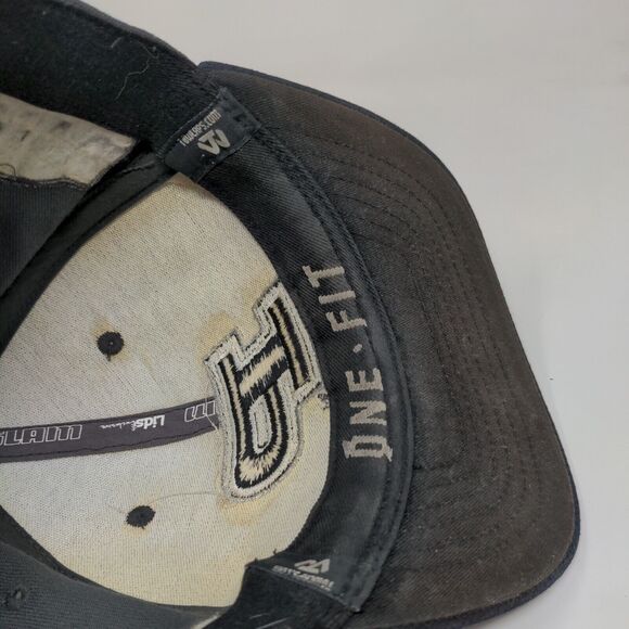 Purdue Boilermakers Fitted Hat Gray OSFA Embroidered Logo Top of the World NCAA - Picture 7 of 9